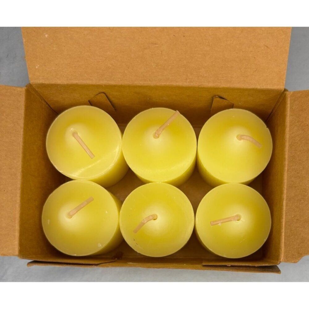 PARTY LITE New Votive Candles X6 BoyBerry